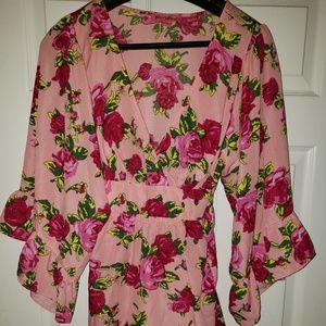 Betsey Johnson wrap top